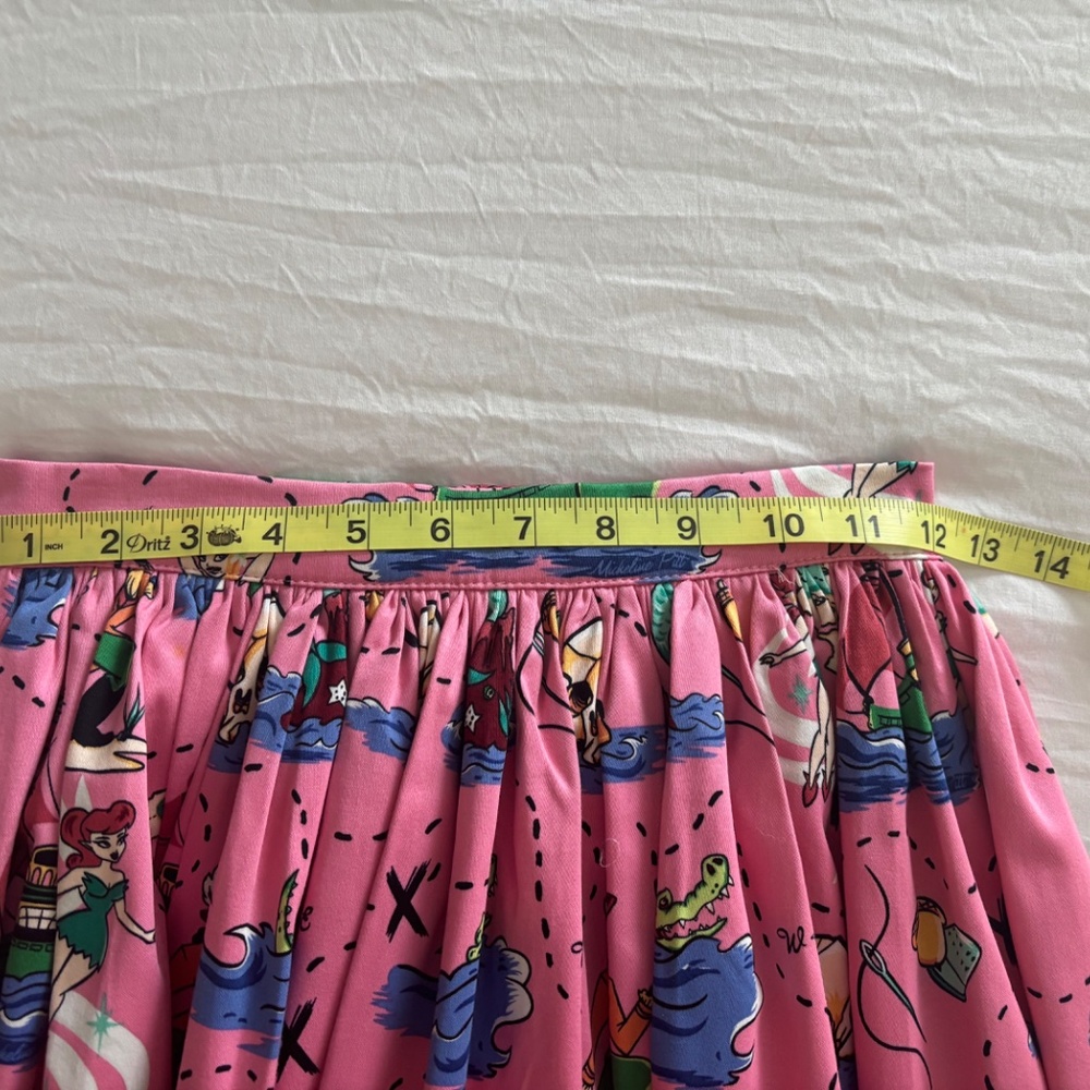 New With Tags! Pinup Girl Clothing Jenny Skirt - Picture 3 of 5